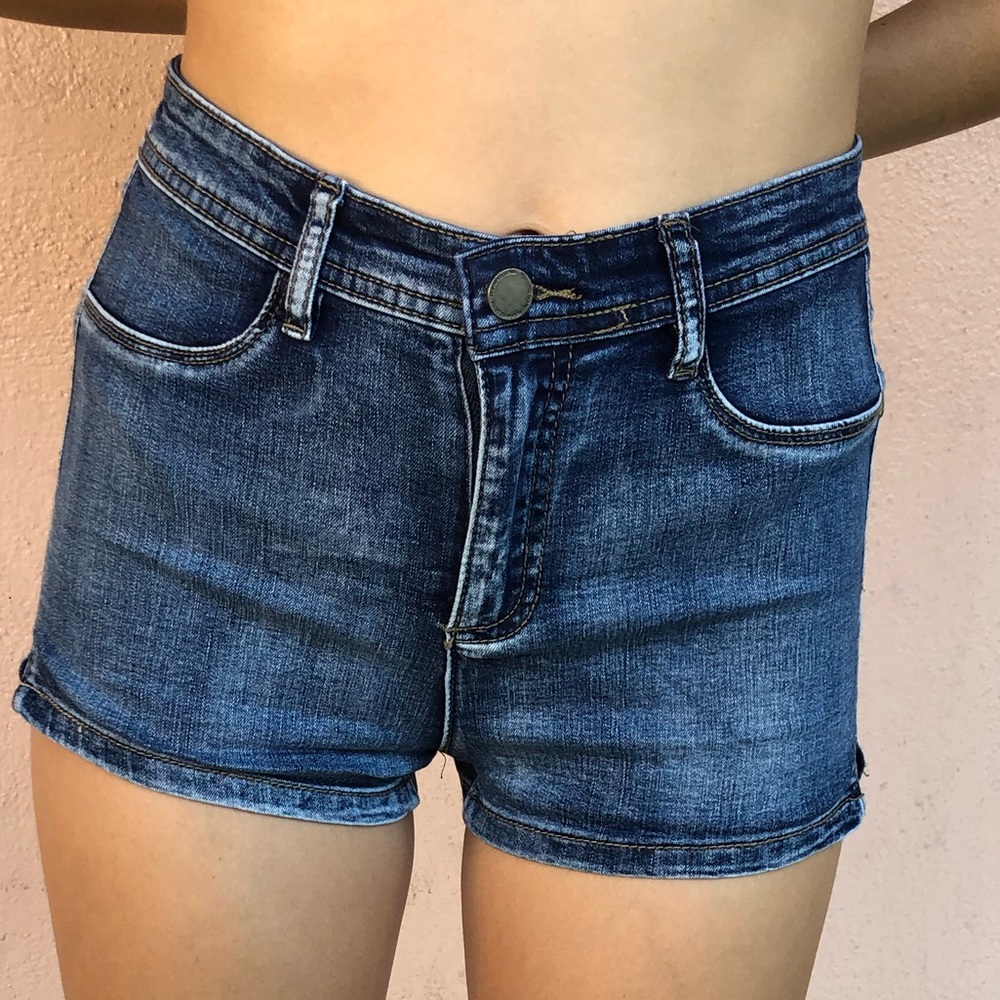 Women’s High-Rise Denim Shorts